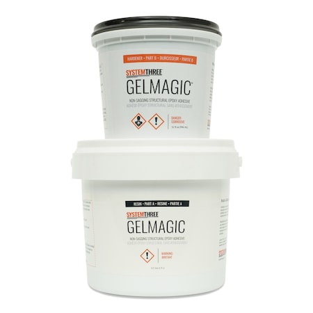System Three Resins GelMagic Epoxy Adhesive, 3 Quart Kit 1230K44